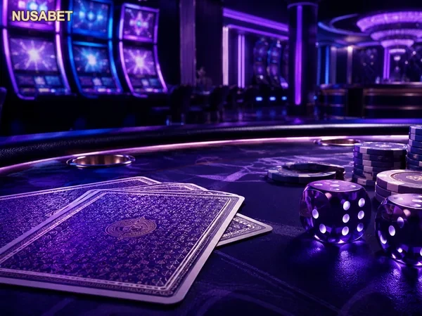 Pilihan hiburan game online di halaman utama